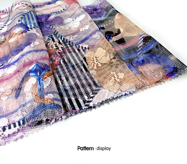 Mesh Lace Printed Garment/ Home Textile/ Dress Fabric